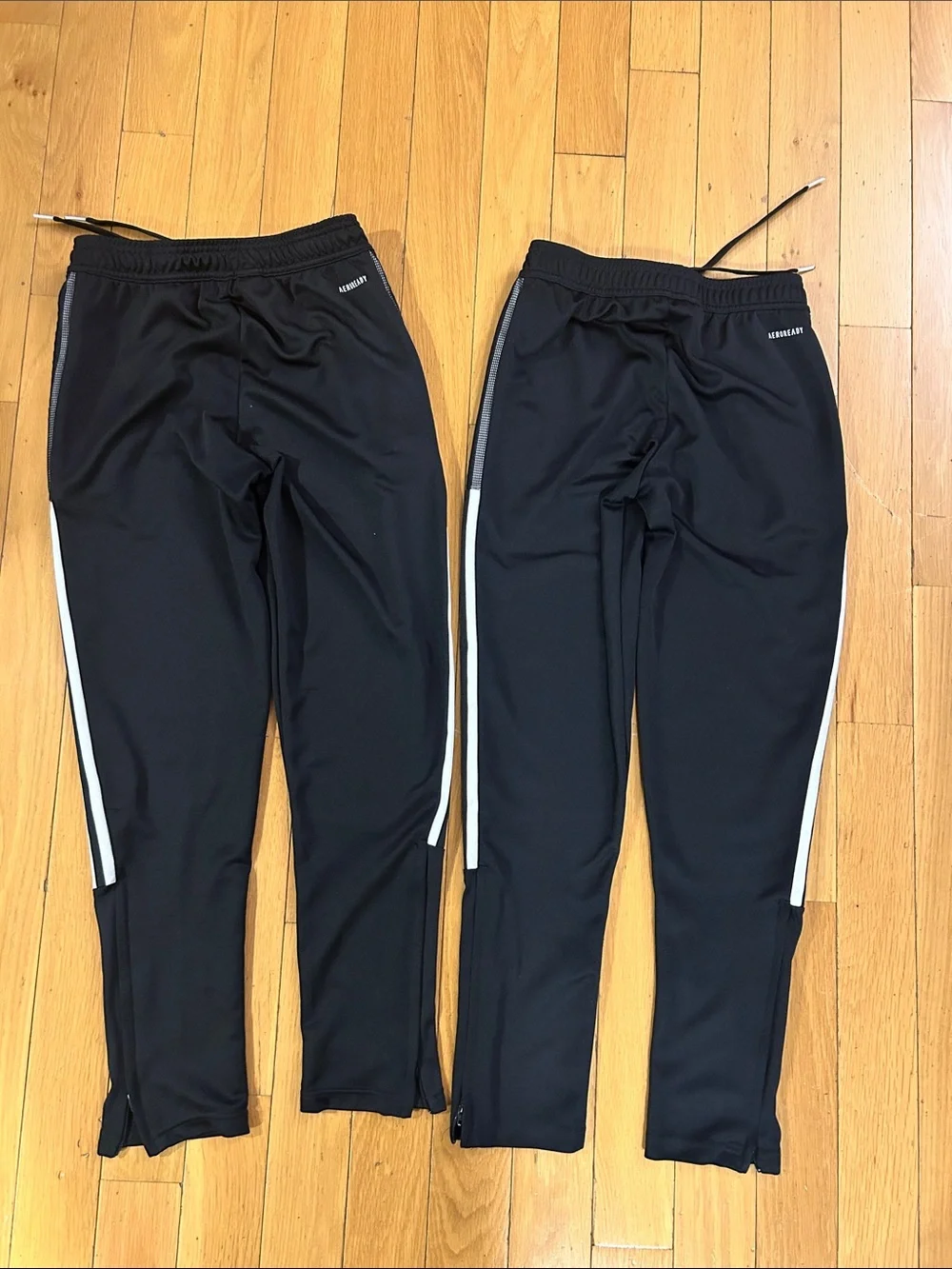 Lot 7 Adidas Tiro Youth Boys Running Aeroready Track Pants Size 11-12 Y